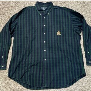 Ralph Lauren Green Casual Button Down Shirt